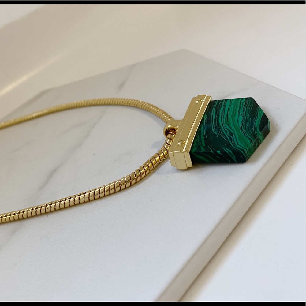 Malachite Stone Necklace